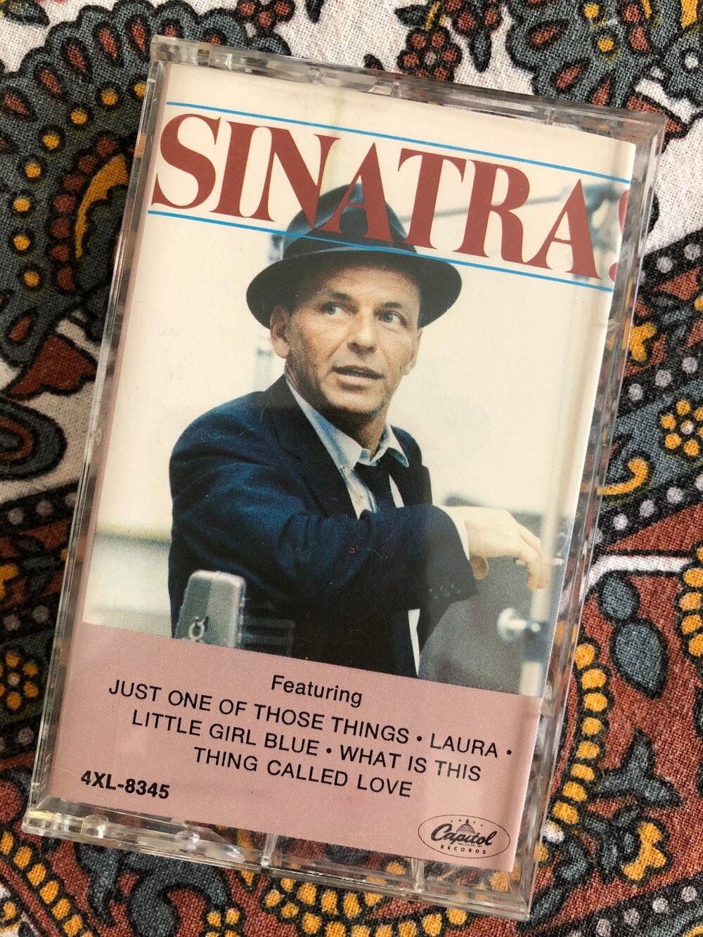 1983 Frank Sinatra Cassette Tape, "Sinatra!" Album Recordings from 1954 Cassette